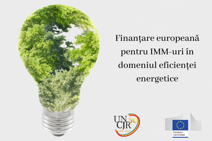 Finanțare europeană pentru IMM-uri în domeniul eficienței energetice