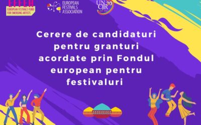 Cerere de candidaturi pentru granturi acordate prin Fondul european pentru festivaluri