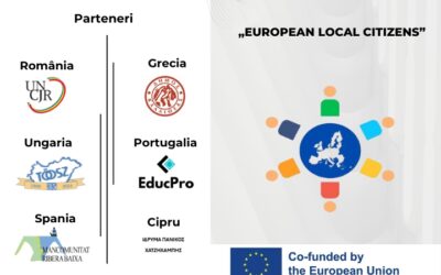 UNCJR alături de alți 5 parteneri din Grecia, Ungaria, Spania, Portugalia și Cipru derulează proiectul „European Local Citizens”