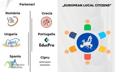 UNCJR alături de alți 5 parteneri din Grecia, Ungaria, Spania, Portugalia și Cipru derulează proiectul „European Local Citizens”