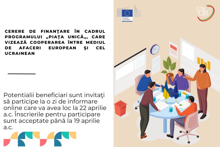 Finanțare prin programul „Piața unica” 2021-2027, cooperarea mediului de afaceri UE-Ucraina