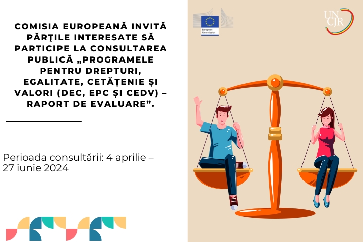 Consultare publică europeană, Programele pentru drepturi, egalitate, cetățenie și valori