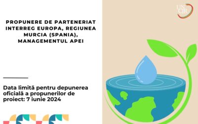 Propunere de parteneriat INTERREG Europa, regiunea Murcia (Spania), managementul apei