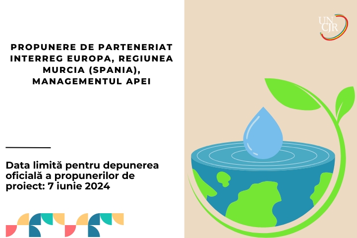 Propunere de parteneriat INTERREG Europa, regiunea Murcia (Spania), managementul apei