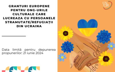 Granturi europene pentru ONG-urile culturale care lucreaza cu persoanele stramutate/refugiații din Ucraina