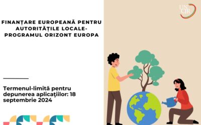 Finanțare europeană pentru autoritățile locale-programul Orizont Europa