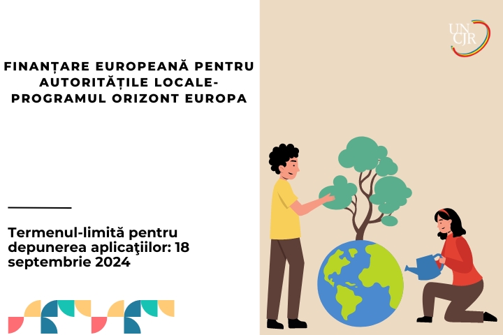 Finanțare europeană pentru autoritățile locale-programul Orizont Europa