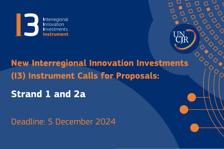 Finanțare regională FEDR, Interregional Innovation Investment I3