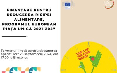 Finanțare pentru reducerea risipei alimentare, programul european Piața unică 2021-2027