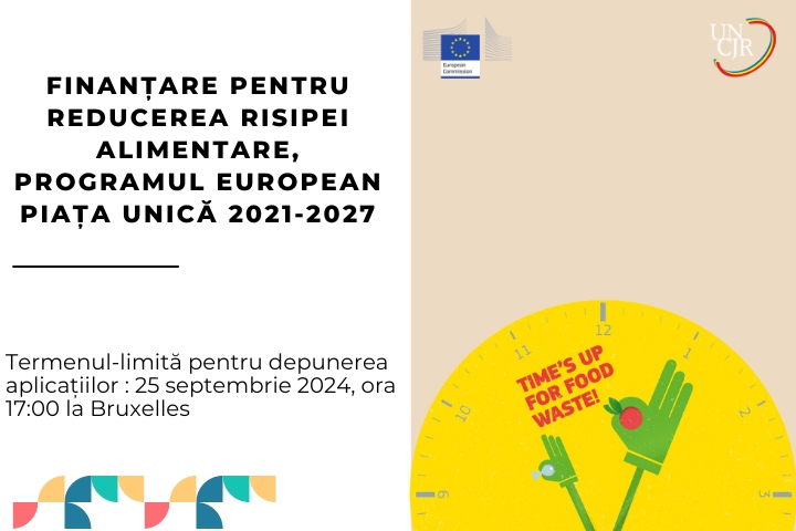 Finanțare pentru reducerea risipei alimentare, programul european Piața unică 2021-2027