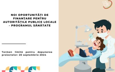 Noi oportunități de finanțare pentru autoritățile publice locale – Programul Sănătate