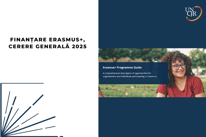 Finanțare Erasmus+, cerere generală 2025