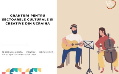 Granturi pentru sectoarele culturale și creative din Ucraina