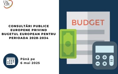 Consultări publice europene privind bugetul european pentru perioada 2028-2034