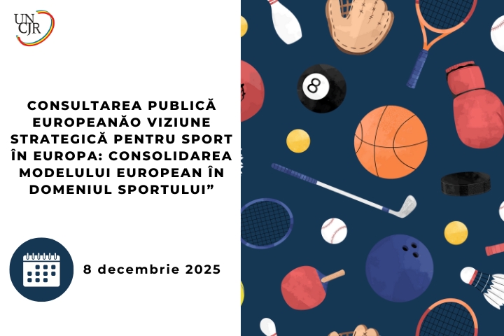 Consultarea publică europeană „O viziune strategică pentru sport în Europa”