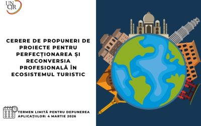 Cerere de propuneri de proiecte pentru perfecționarea și reconversia profesională în ecosistemul turistic