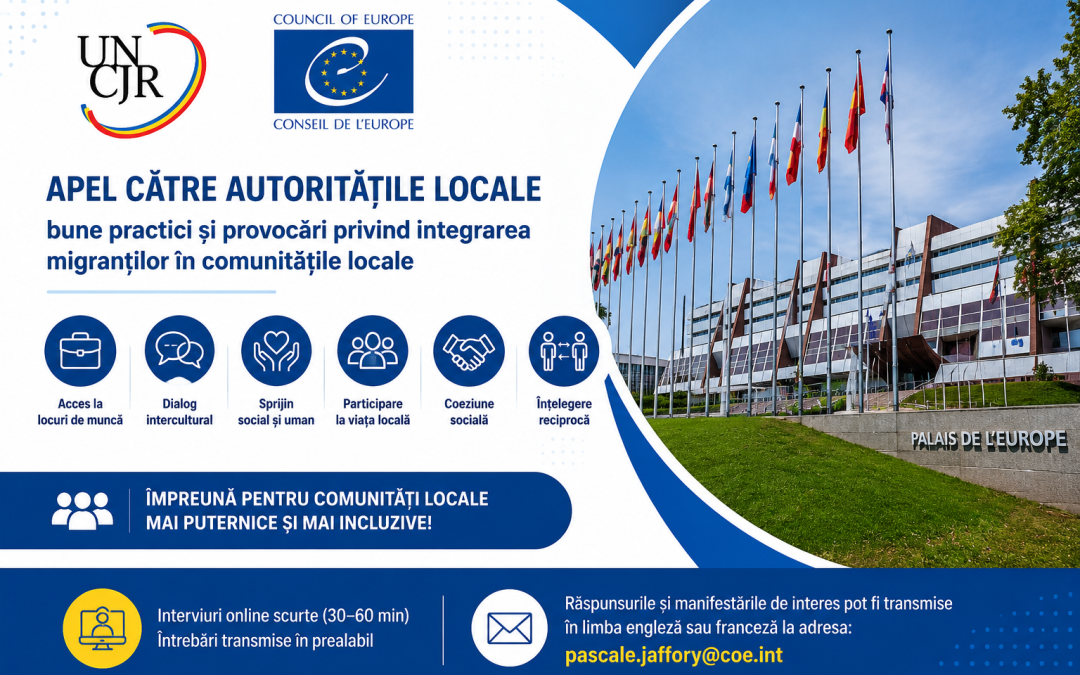 Apel către autoritățile locale: bune practici și provocări privind integrarea migranților în comunitățile locale