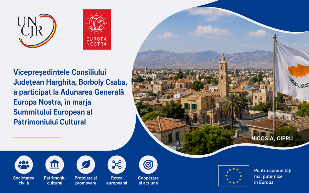 Participare la Adunarea Generală Europa Nostra, în marja Summitului European al Patrimoniului Cultural