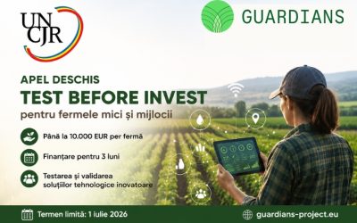 Apel deschis „Test Before Invest” pentru fermele mici și mijlocii