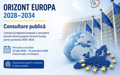 Consultare publică privind viitoarea propunere a Comisiei Europene pentru programul Orizont Europa 2028–2034