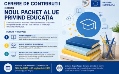 Cerere de contribuții pentru noul pachet al UE privind educația