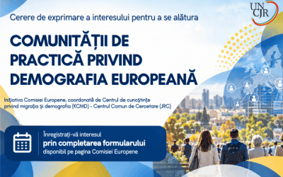 Cerere de exprimare a interesului pentru participarea la Comunitatea de practică privind demografia europeană