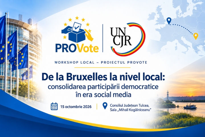 UNCJR a adus la nivel local dezbaterea europeană despre democrație, social media și combaterea dezinformării