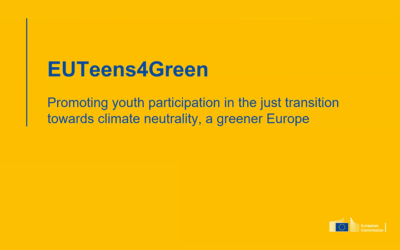 Propunere de finanțare privind „EUTEENS4GREEN – Promovarea participării tinerilor la tranziția justă (FTJ)”