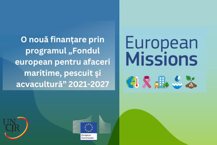 O nouă finanțare prin programul „Fondul european pentru afaceri maritime, pescuit şi acvacultură” 2021-2027