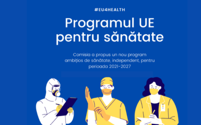 Propunere de finanțare în programul european „Uniunea Europeană pentru sănătate” 2021-2027