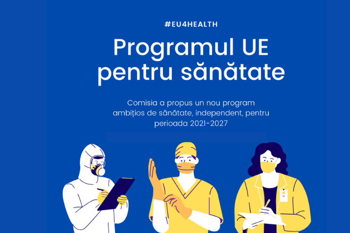 Propunere de finanțare în programul european „Uniunea Europeană pentru sănătate” 2021-2027