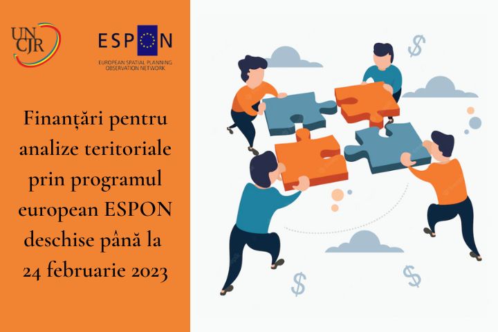 Finanțări pentru analize teritoriale prin programul european ESPON deschise până la 24 februarie 2023