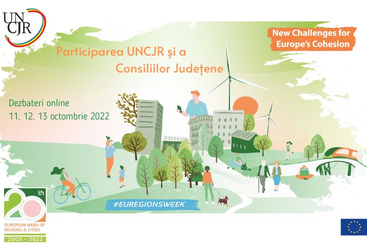 UNCJR vă invită să participaţi la evenimentele cu prezenţă românească ce vor avea loc în cadrul „Săptămânii europeane a regiunilor şi oraşelor”